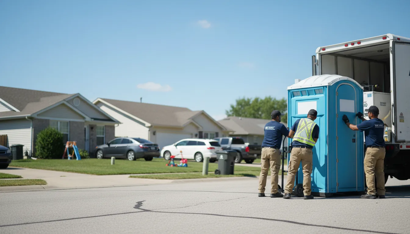 Standard Porta Potty Rentals in Stonington, IL near me